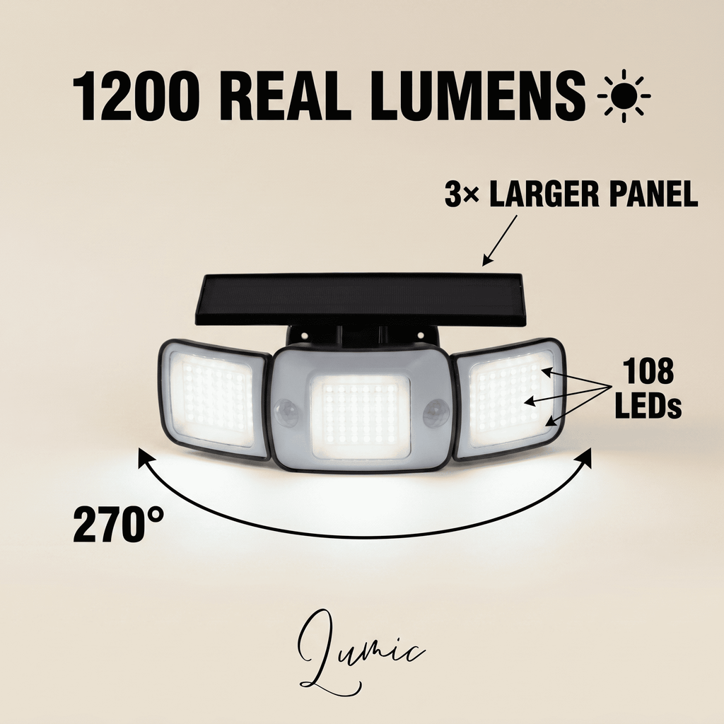 Extreme Solar Outdoor Lights - Luxxs