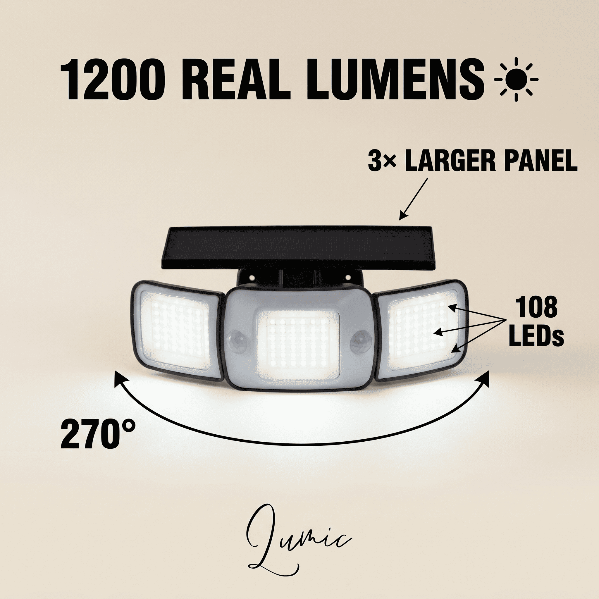 Extreme Solar Outdoor Lights - Luxxs