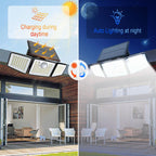 2500LM Solar Outdoor Lights Security Lights - Luxxs
