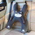 Kids' car neck pillow shown in available colors