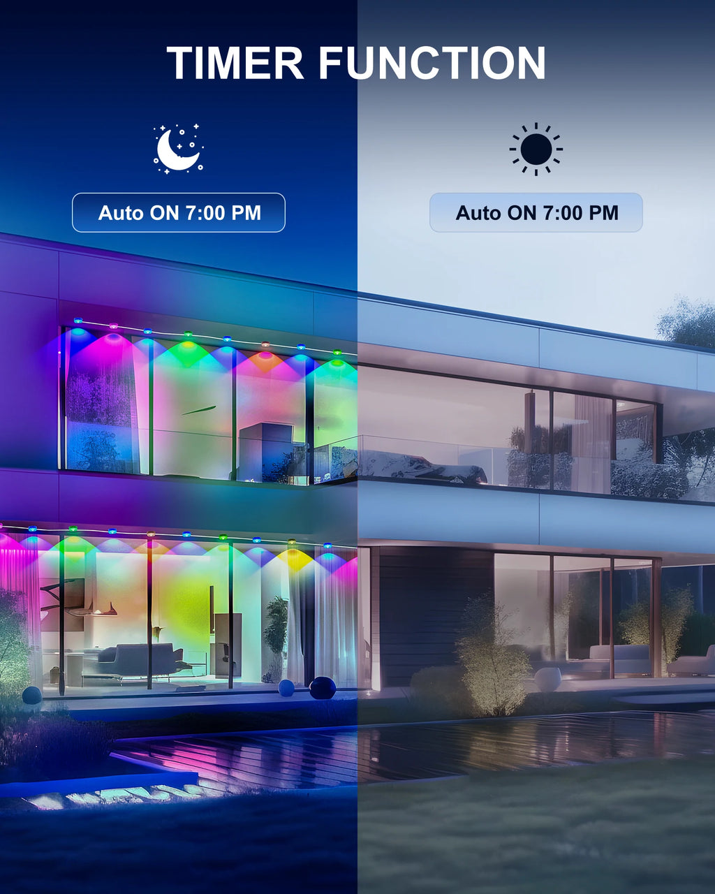 LumaLine™ Permanent Outdoor Lights