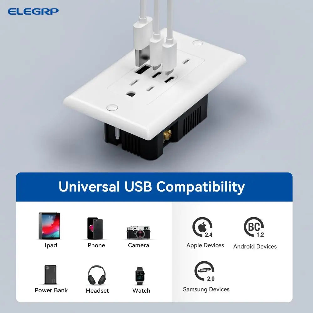 PowerNest™ 6-Pack Outlet Extender - Luxxs