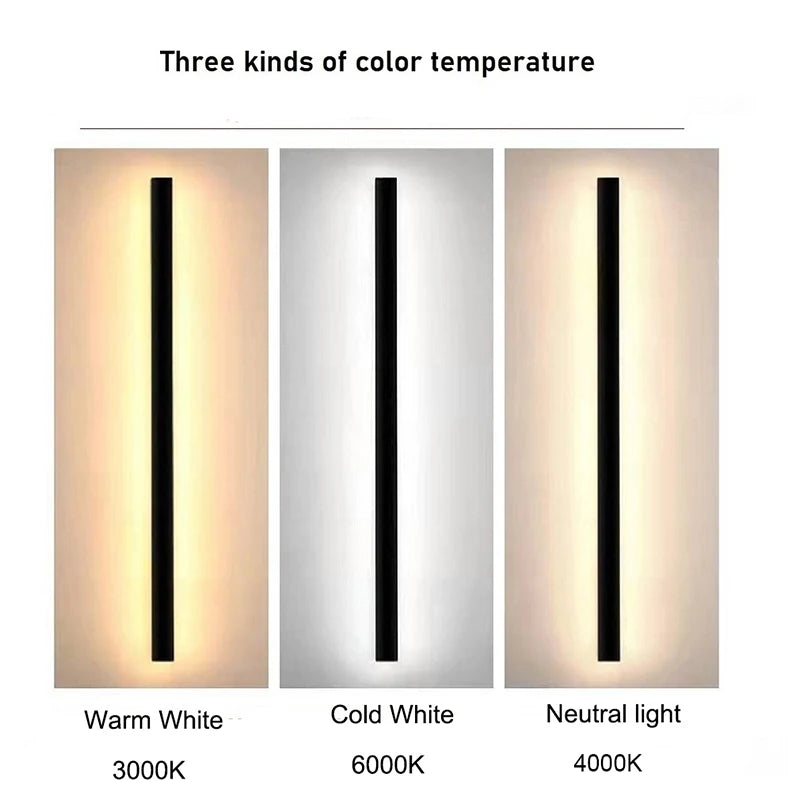 Aluminum Wall LED Light Waterproof Outdoor/Indoor - Luxxs