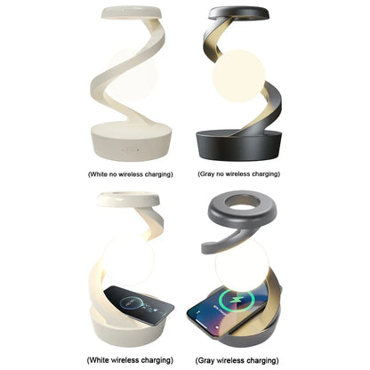 Luxxs™ Moon Floating Bedside Lamp | With wireless Charging. - Luxxs