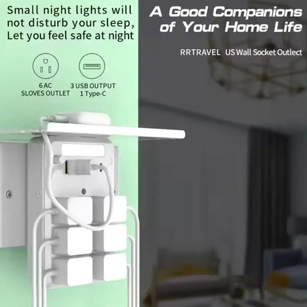 LUXXS PowerShelf 9-in-1 Wall Extender