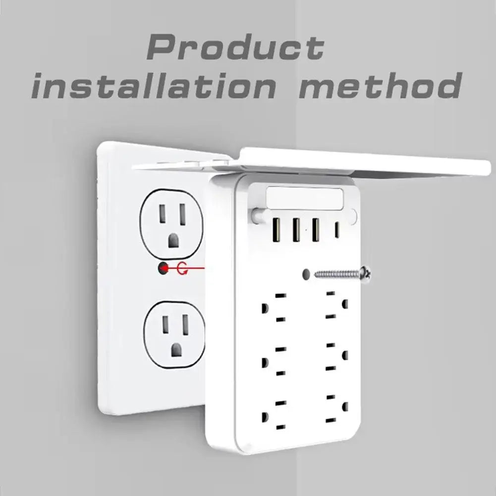 LUXXS PowerShelf 9-in-1 Wall Extender