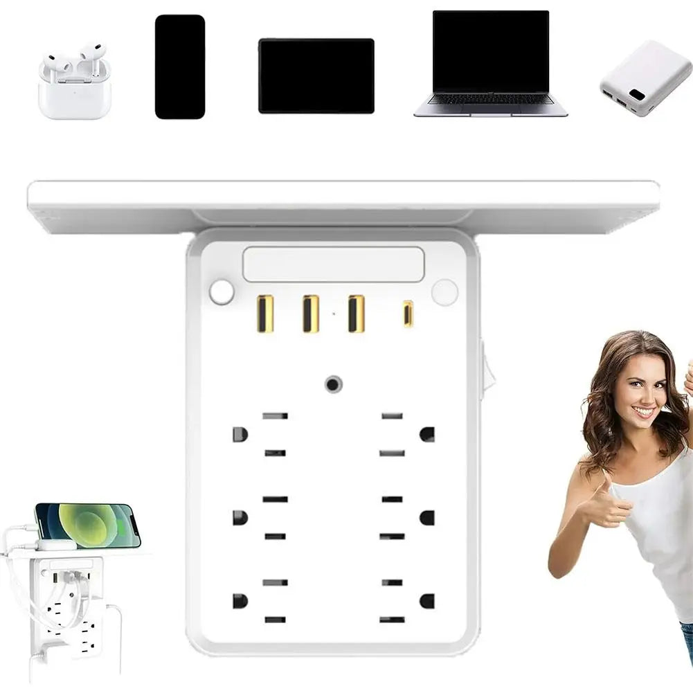 LUXXS PowerShelf 9-in-1 Wall Extender