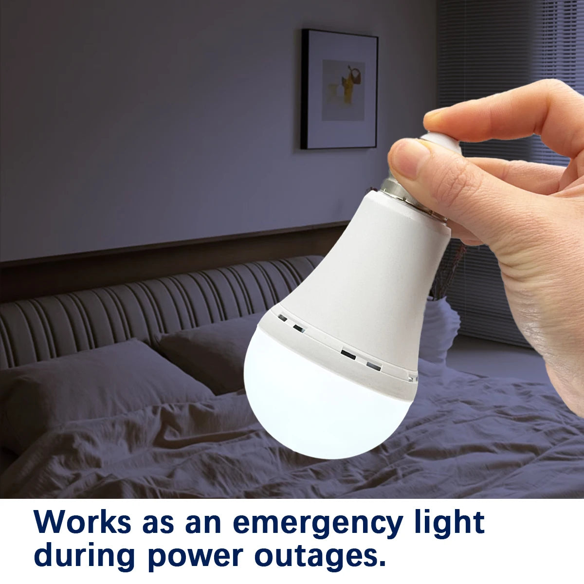 Rechargeable Emergency Bulb Light Bulb - Luxxs