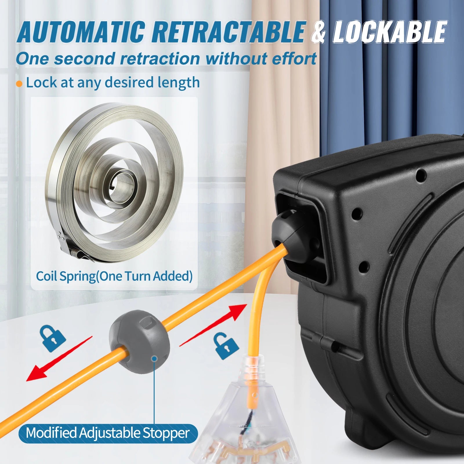 LUXXS Retractable Extention Cable - Luxxs