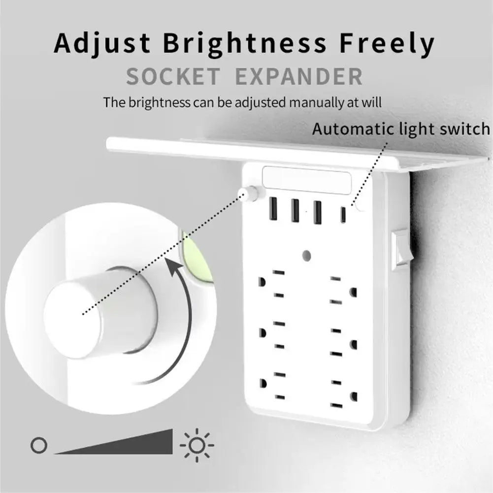 LUXXS PowerShelf 9-in-1 Wall Extender