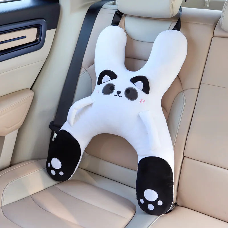 Kids' seat belt travel pillow product detail