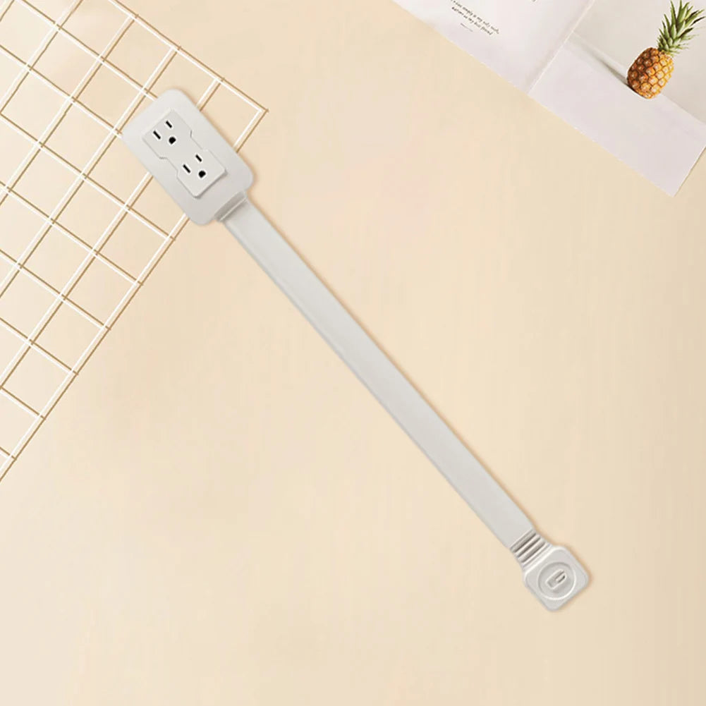 Luxxs Outlet Extender with USB-A USB-C & 2 AC Outlets Extendable 22-34" Rotatable 180° for Couches Desks Nightstands - Luxxs
