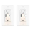 GlowPort Pro: Advanced Outlet with Built-in Lighting, USB-C Fast Chargers - Luxxs