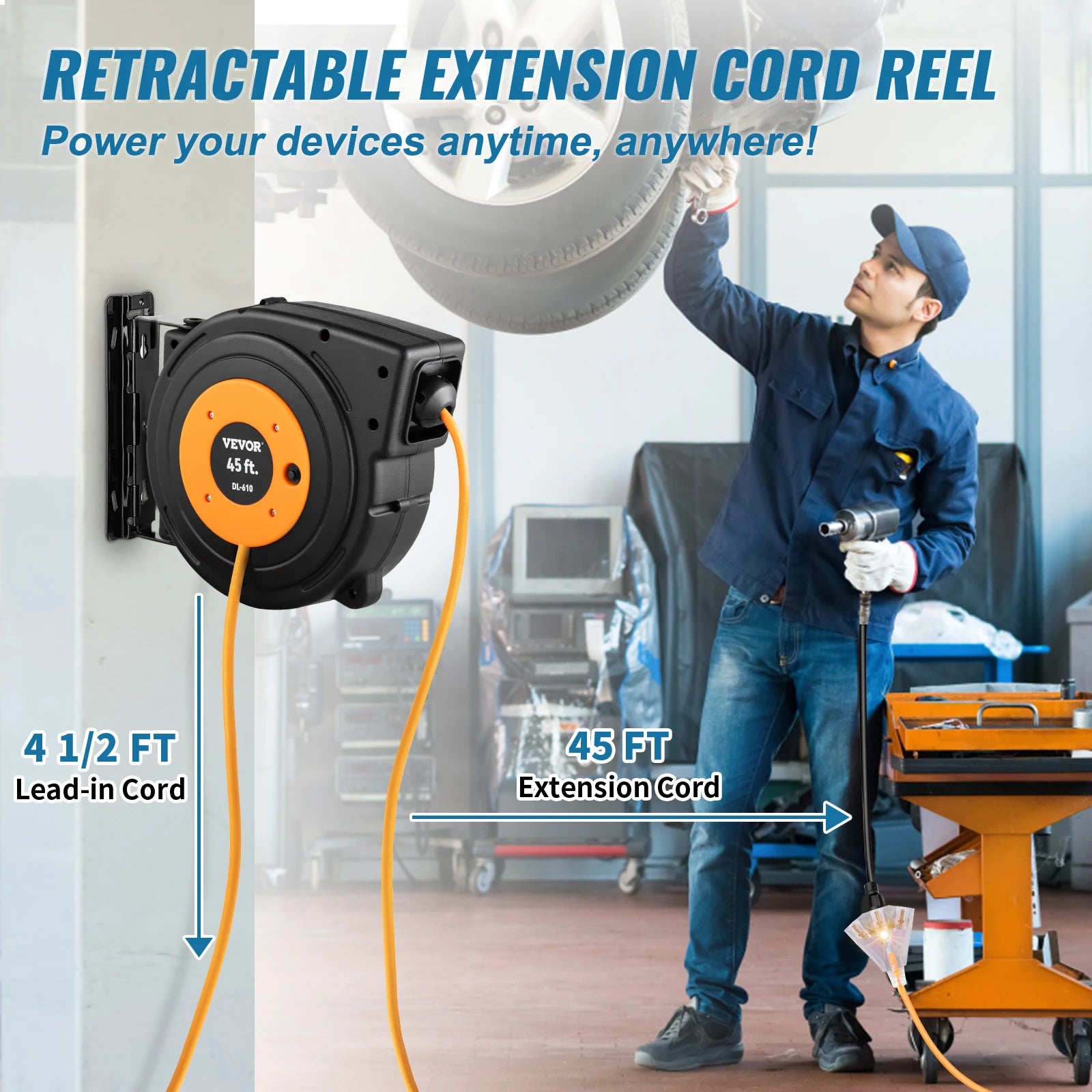 LUXXS Retractable Extention Cable - Luxxs