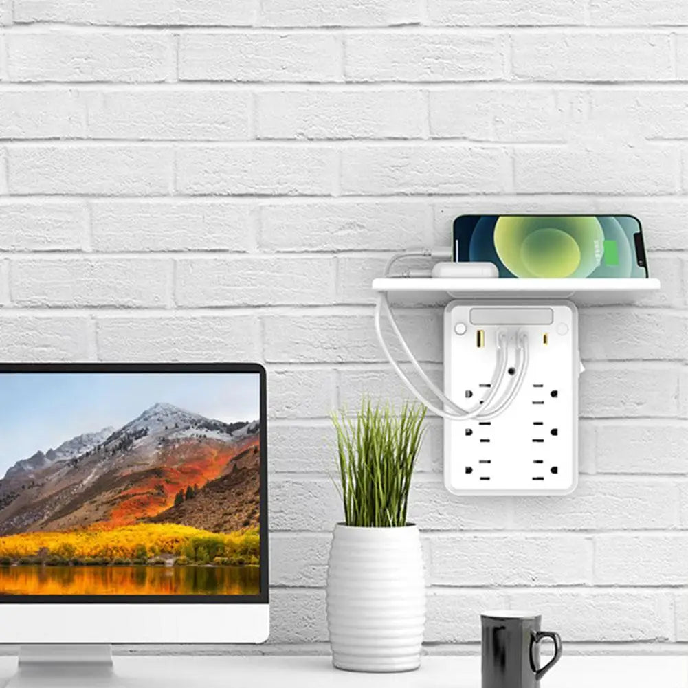 LUXXS PowerShelf 9-in-1 Wall Extender