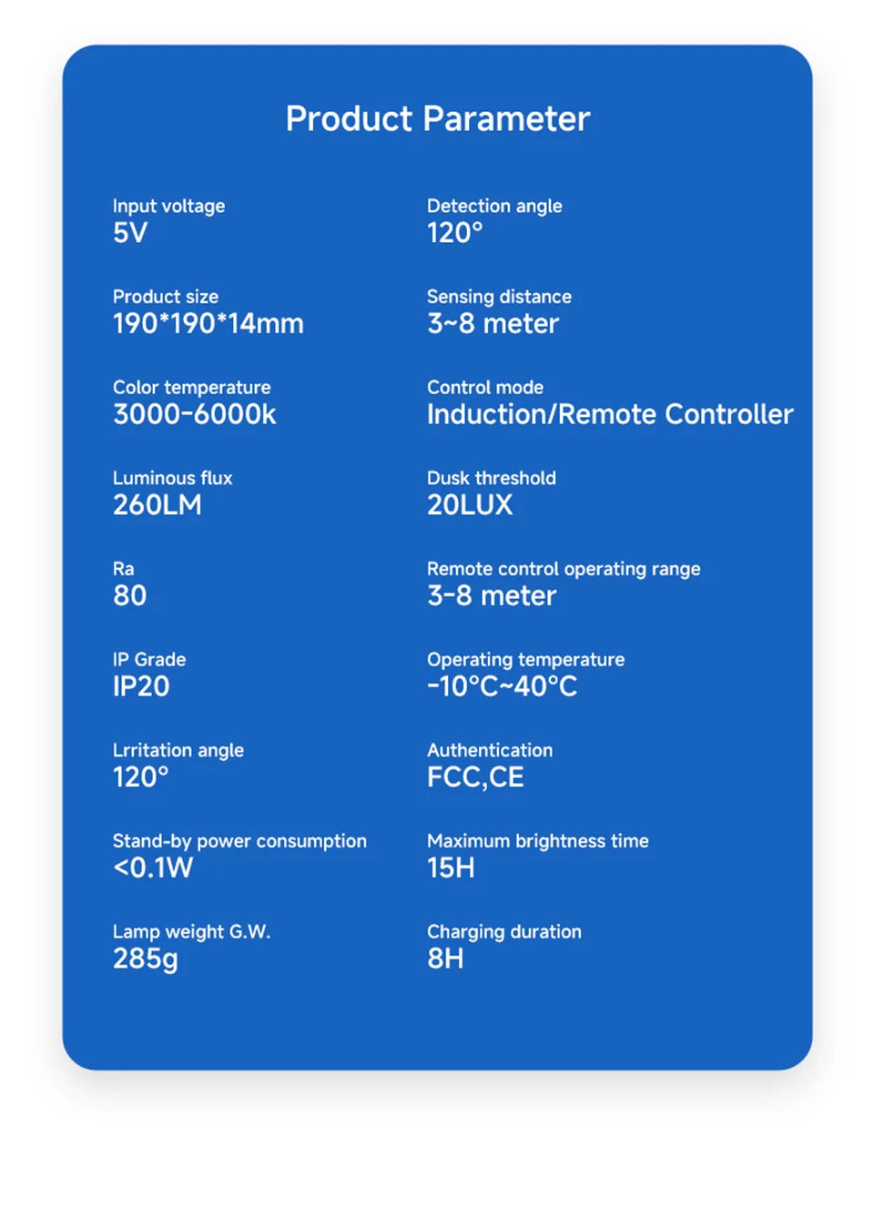 Rechargeable Motion Sensor Ceiling Light - Luxxs