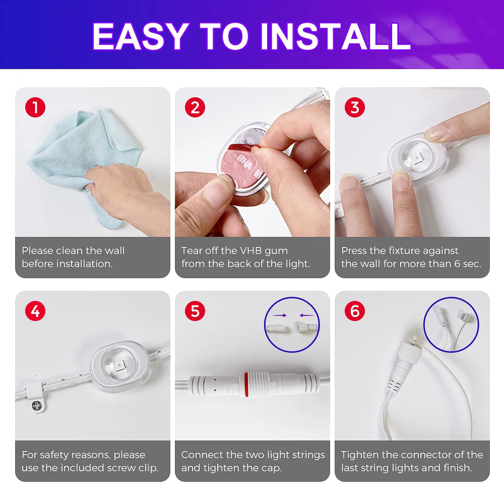 LumaLine™ Permanent Outdoor Lights