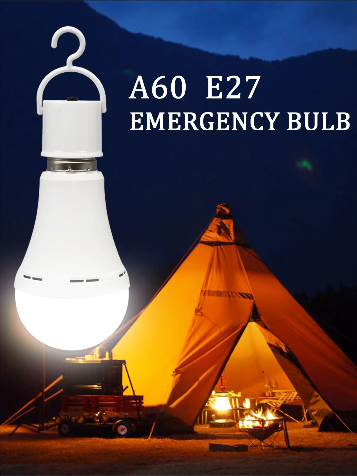 Rechargeable Emergency Bulb Light Bulb
