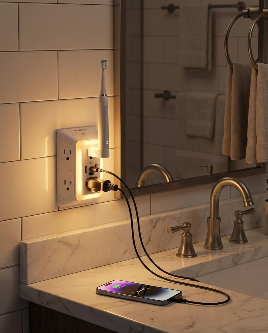 Multi-Plug Outlet Surge Protector - Luxxs