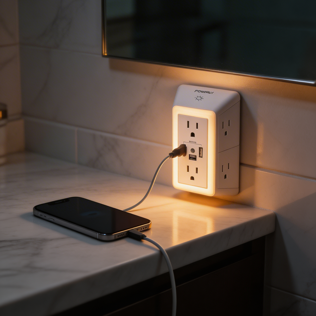 Multi-Plug Outlet Surge Protector - Luxxs