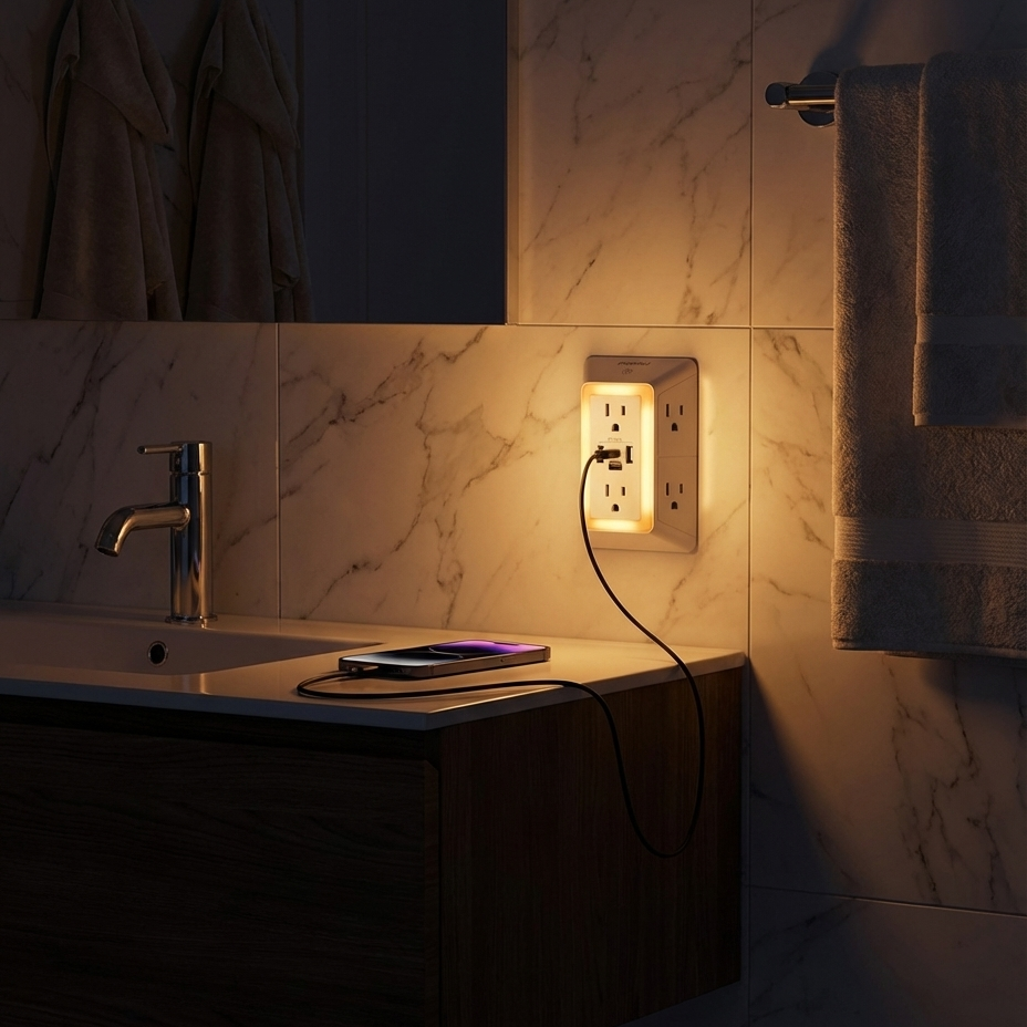 Multi-Plug Outlet Surge Protector - Luxxs