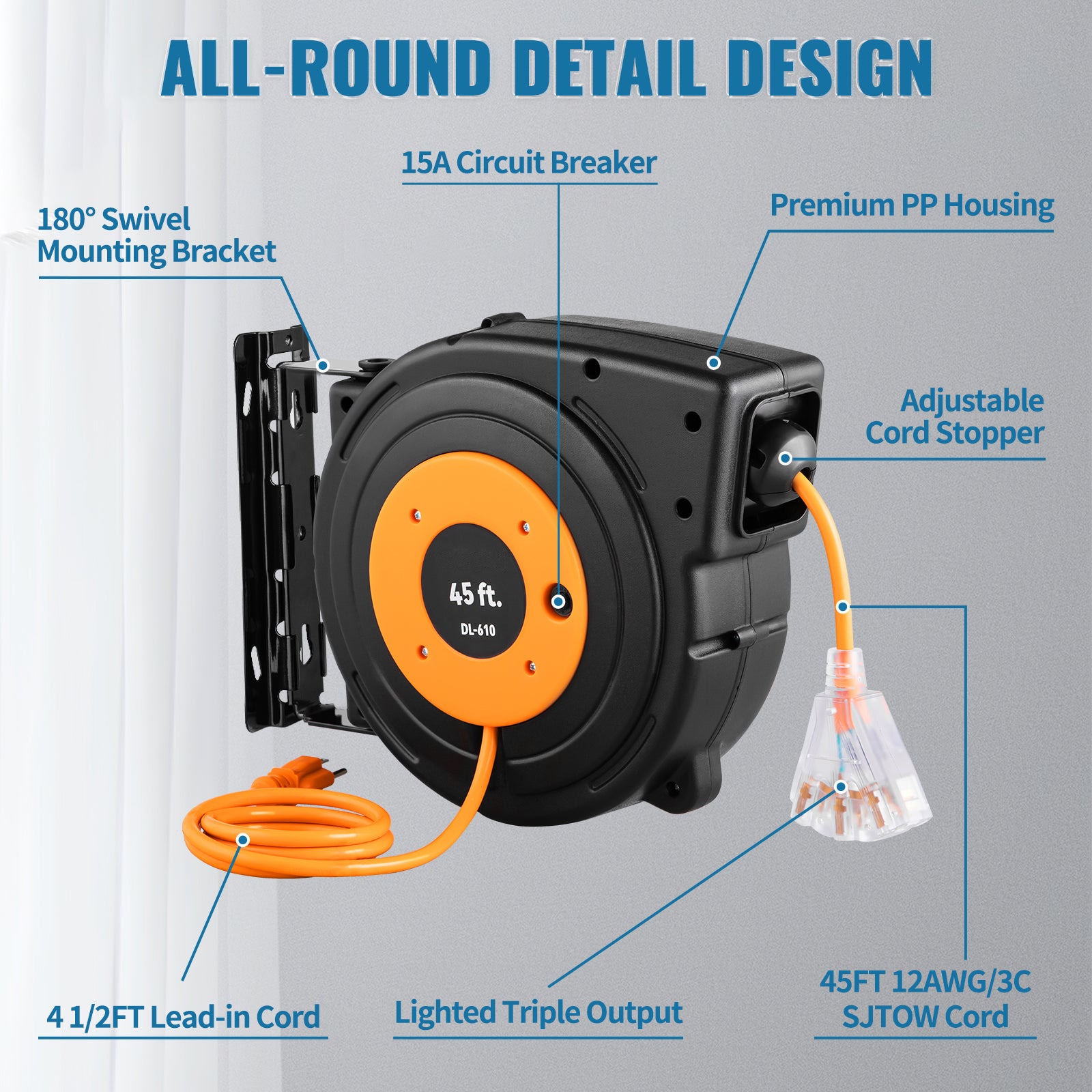 LUXXS Retractable Extention Cable - Luxxs