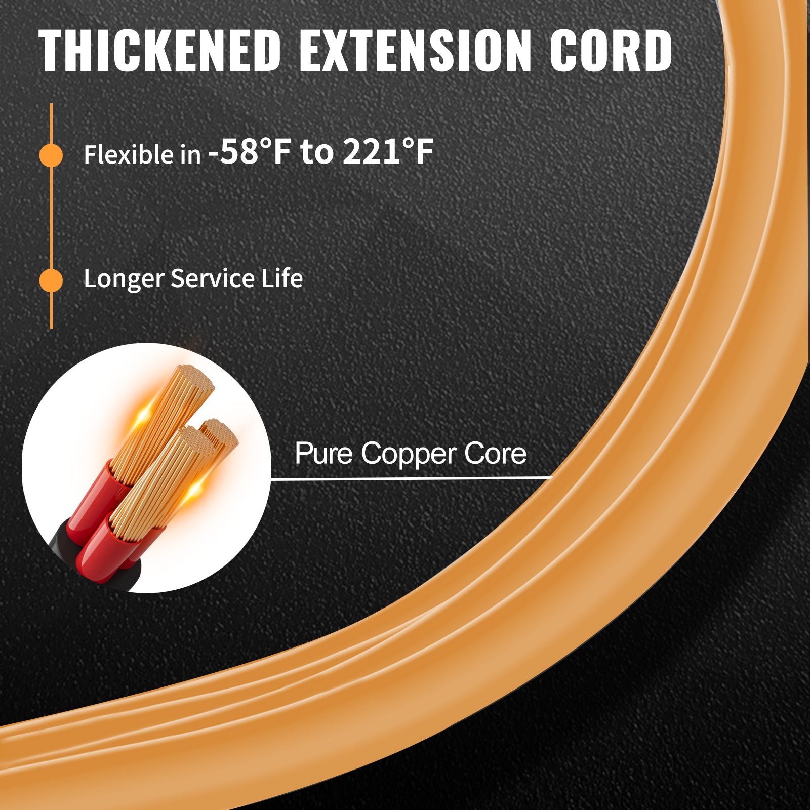 LUXXS Retractable Extention Cable - Luxxs